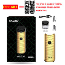 Load image into Gallery viewer, SMOK Nord Pod Vape Kit with 1100mAh Battery 3ML Cartridge mesh coil Electronic Cigarette Vape pod kit vs SMOK novo