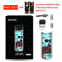 Load image into Gallery viewer, SMOK Nord Pod Vape Kit with 1100mAh Battery 3ML Cartridge mesh coil Electronic Cigarette Vape pod kit vs SMOK novo