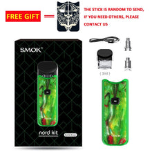 Load image into Gallery viewer, SMOK Nord Pod Vape Kit with 1100mAh Battery 3ML Cartridge mesh coil Electronic Cigarette Vape pod kit vs SMOK novo